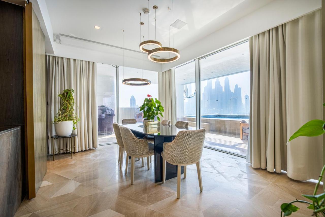 Five Palm Jumeirah 2Br Luxury Penthouse , Full Marina See View With Private Pool Dubaj Zewnętrze zdjęcie
