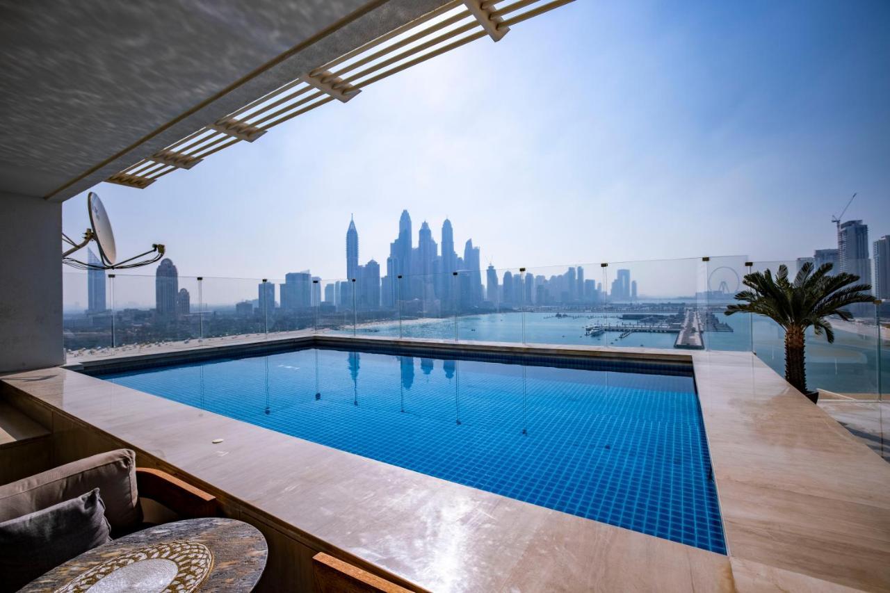 Five Palm Jumeirah 2Br Luxury Penthouse , Full Marina See View With Private Pool Dubaj Zewnętrze zdjęcie