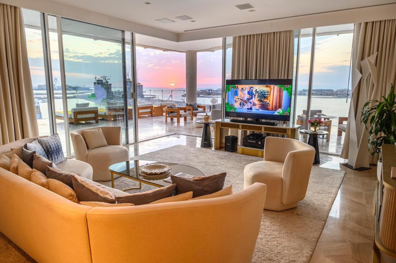 Five Palm Jumeirah 2Br Luxury Penthouse , Full Marina See View With Private Pool Dubaj Zewnętrze zdjęcie
