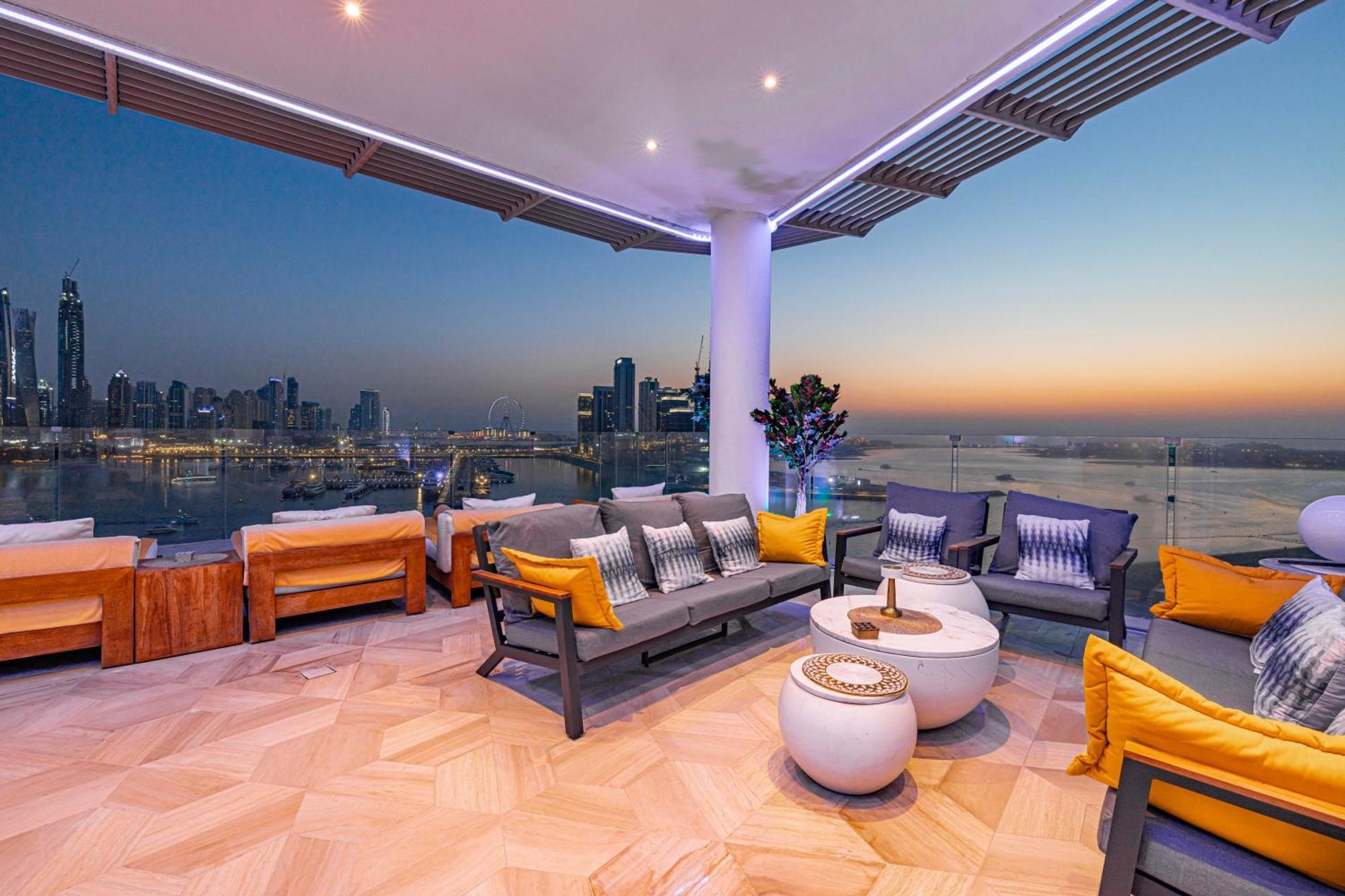 Five Palm Jumeirah 2Br Luxury Penthouse , Full Marina See View With Private Pool Dubaj Zewnętrze zdjęcie