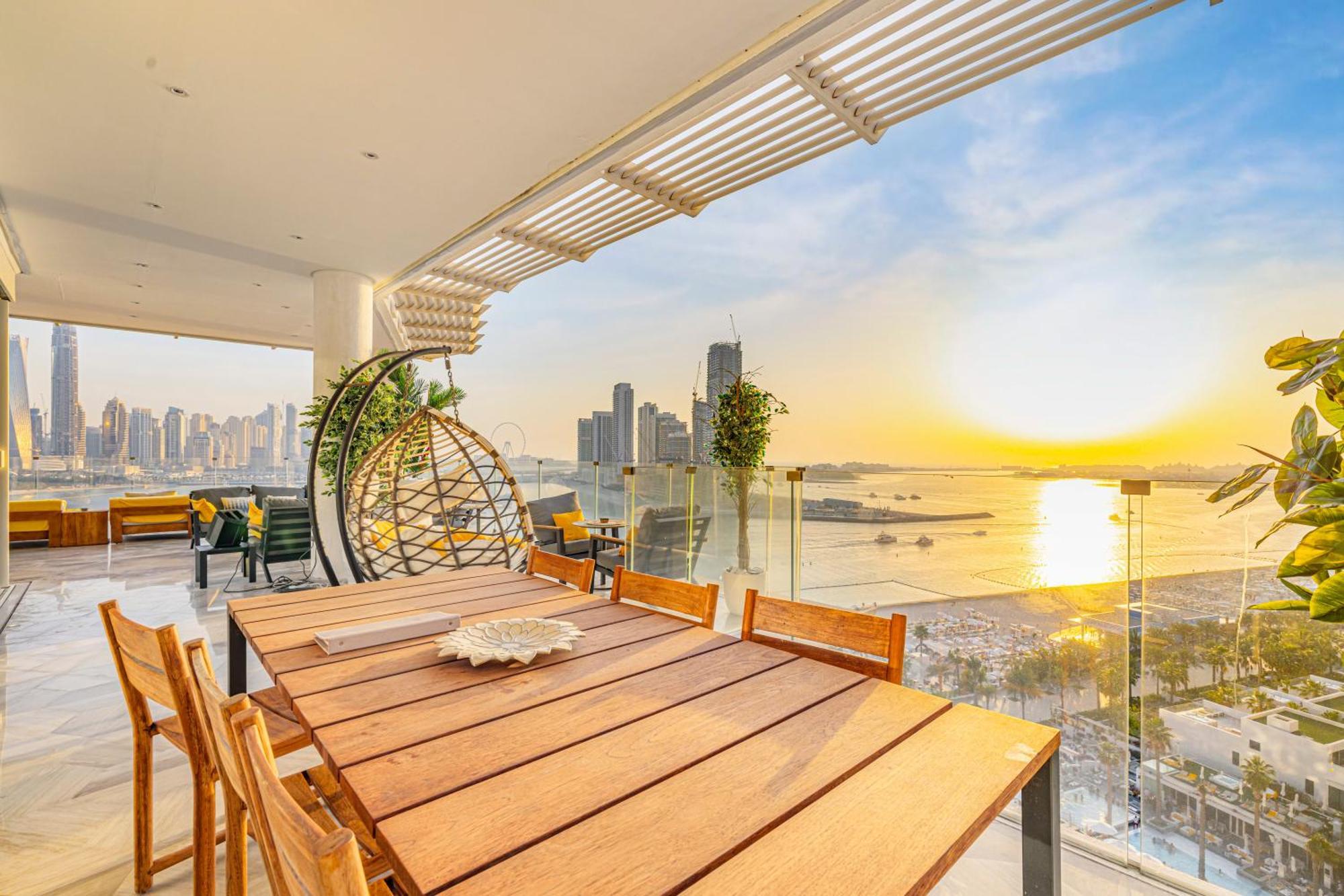 Five Palm Jumeirah 2Br Luxury Penthouse , Full Marina See View With Private Pool Dubaj Zewnętrze zdjęcie
