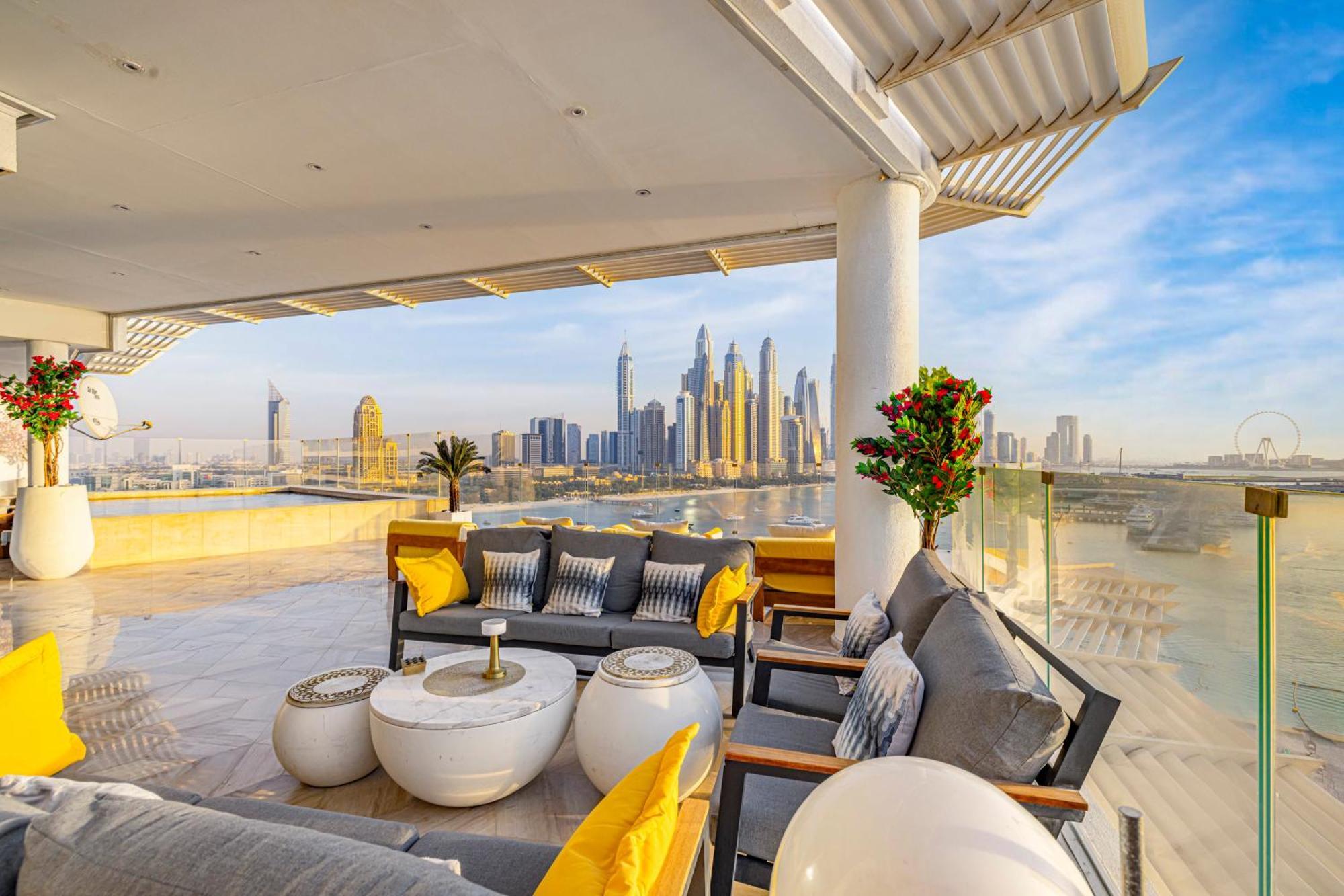 Five Palm Jumeirah 2Br Luxury Penthouse , Full Marina See View With Private Pool Dubaj Zewnętrze zdjęcie