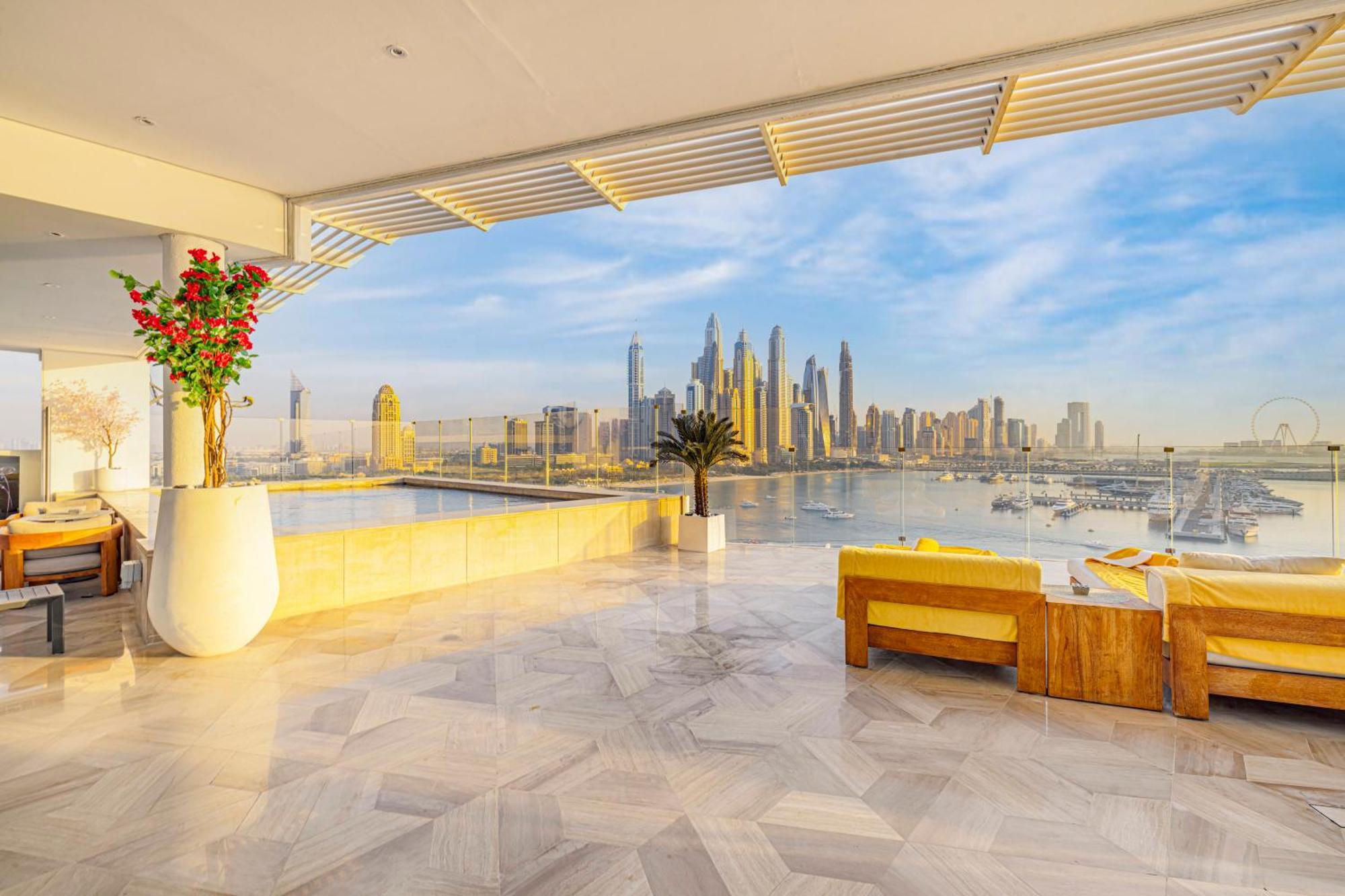 Five Palm Jumeirah 2Br Luxury Penthouse , Full Marina See View With Private Pool Dubaj Zewnętrze zdjęcie