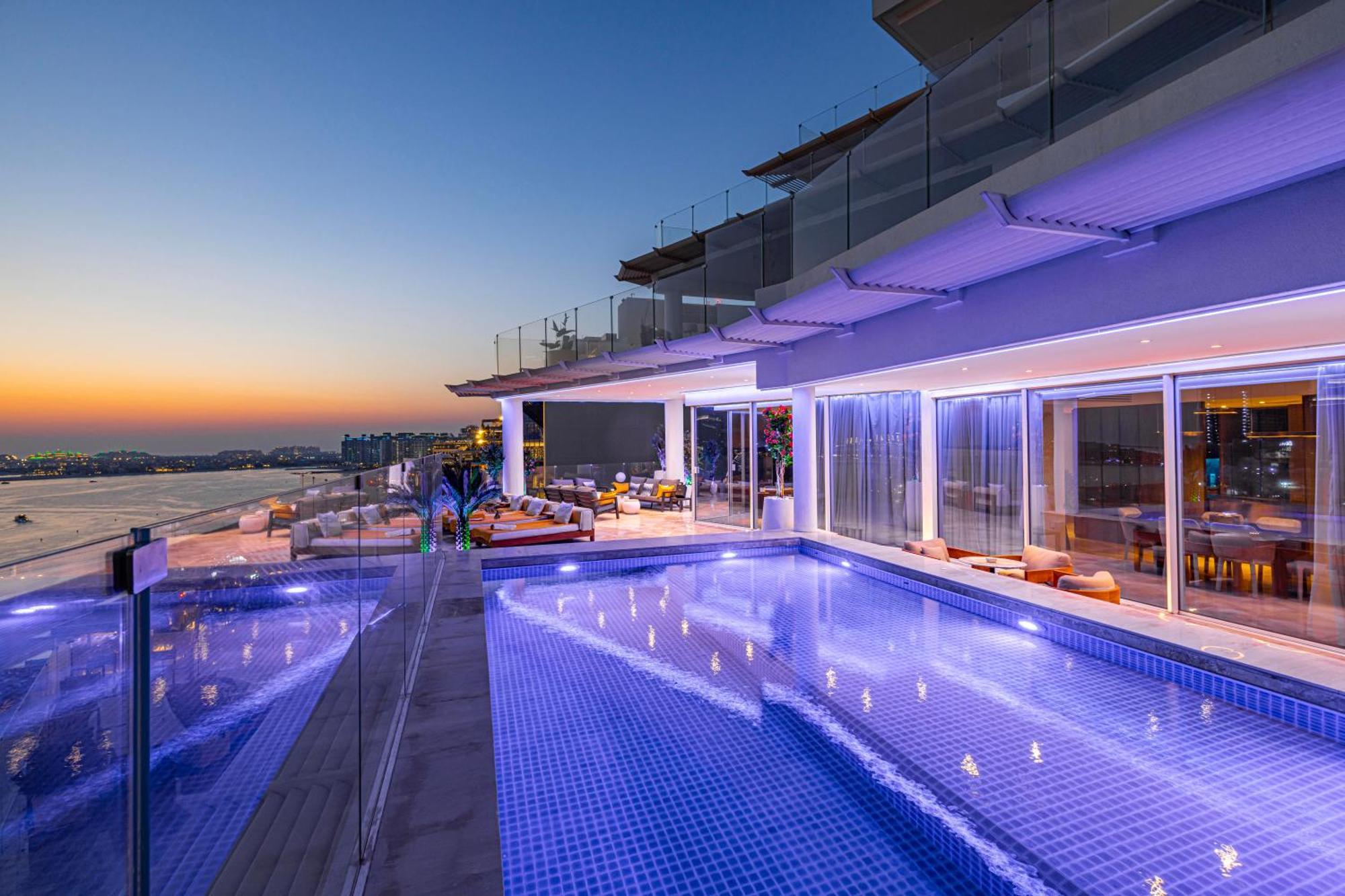 Five Palm Jumeirah 2Br Luxury Penthouse , Full Marina See View With Private Pool Dubaj Zewnętrze zdjęcie