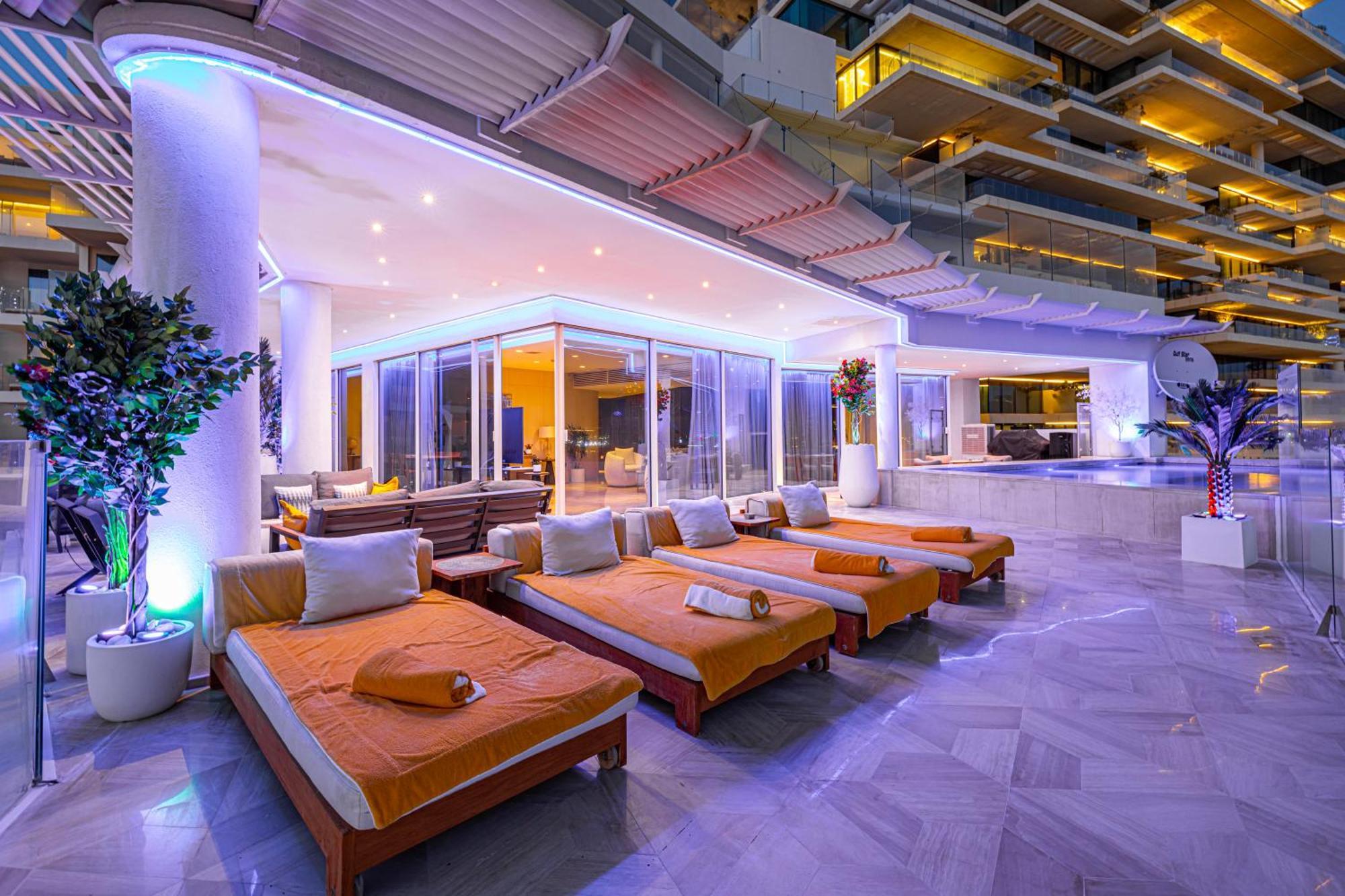 Five Palm Jumeirah 2Br Luxury Penthouse , Full Marina See View With Private Pool Dubaj Zewnętrze zdjęcie